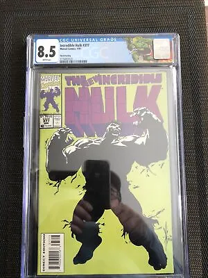 Buy Incredible Hulk 377 Cgc 8.5 Low Print White Pgs 3rd Print 1st Professor Hulk Key • 316.12£