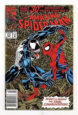 Buy Amazing Spider-Man #375N Newsstand Variant FN+ 6.5 1993 • 22.93£