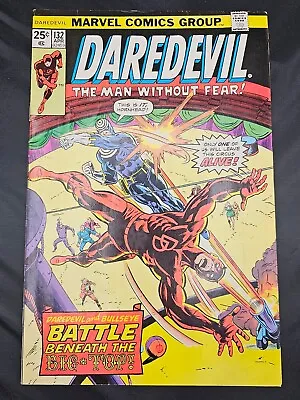 Buy Vintage Daredevil #132 2nd Appearance Of Bullseye Marvel Comic Book • 23.94£