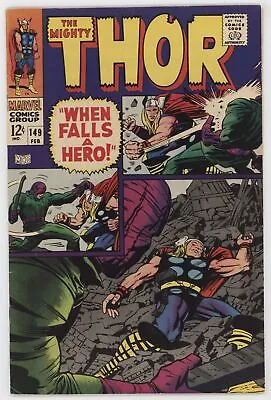 Buy Mighty Thor 149 Marvel 1967 FN VF Jack Kirby Stan Lee Wrecker Inhumans • 34.95£