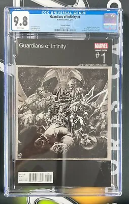 Buy Guardians Of Infinity #1 CGC 9.8 WP (2016) Hip Hop Variant Cover (Marvel) • 59.38£