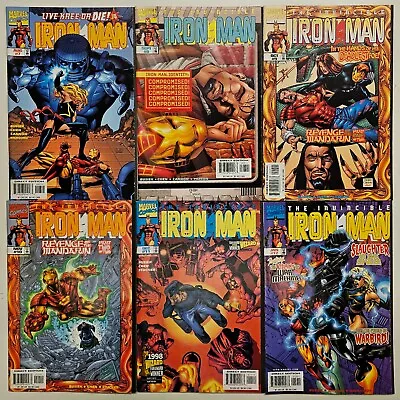 Buy Marvel Comics Iron Man Vol 3 Key Run 6 Issue Lot 7 8 9 10 11 12  Higher Grade FN • 0.99£