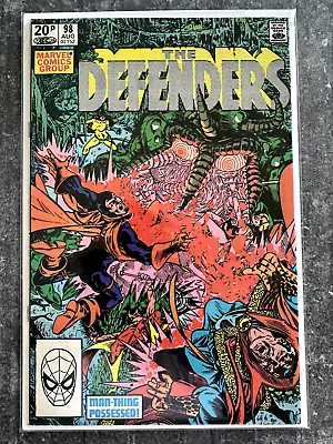 Buy Defenders #98 | Man-Thing | Avengers App | VF+ | B&B (Marvel 1981) • 2.75£