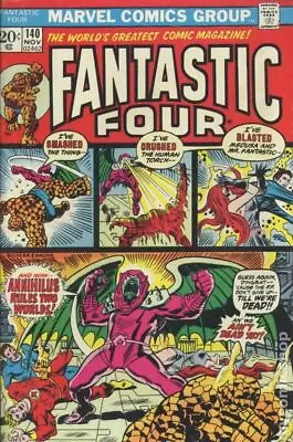 Buy Fantastic Four #140 VG- 3.5 1973 Stock Image Low Grade • 7.12£