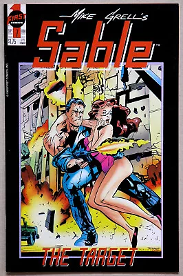 Buy Sable #7 - First Comics - Mike Grell • 3.95£