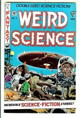 Buy WEIRD SCIENCE #2, Gladstone 11/90, EC Comics REPRINT, Sf Horror 64pp, Wood, VF+ • 23.65£