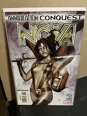 Buy Nova 6 🔥2007 ANNIHILATION CONQUEST🔥Gamora🔥Marvel Comics🔥NM • 7.96£