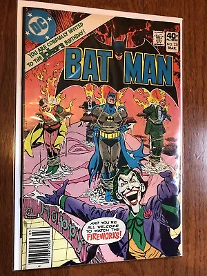 Buy Batman #321 8.5 + DC Comics 1980 Joker's Birthday Party Cover Issue Robin Alfred • 39.51£