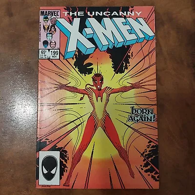 Buy UNCANNY X-MEN #199 Key Issue 1ST APPEARANCE OF PHOENIX RACHEL SUMMERS VF/NM • 6.35£