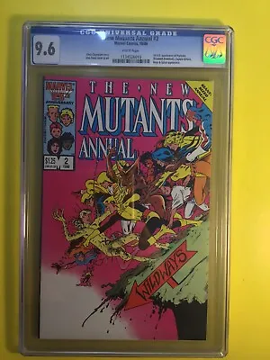 Buy New Mutants Annual #2 1st Appearance Psylocke US Comics CGC 9.6 Marvel 1990. • 157.66£