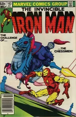 Buy SALE! Iron Man #163 ~ Oct 1982 ~ 8.0 VF ~ Excellent Copy ~ The Chessmen! • 8.24£