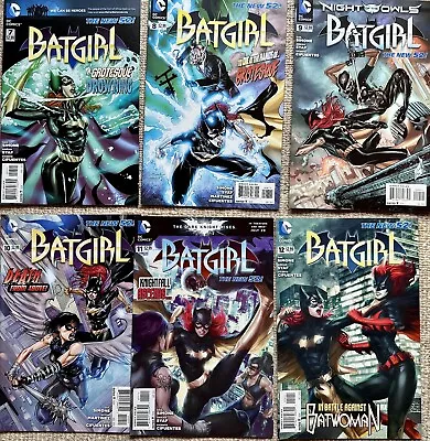 Buy New 52 DC Comics Batgirl 7 8 9 10 11 12 Artgerm Cover 1st Printing  2011 • 15£