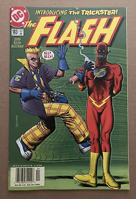 Buy Flash #183 (2002) 1st App 2nd Trickster, Axel Walker Newsstand Variant - NM! • 11.86£