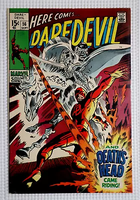 Buy 1969 Daredevil The Man Without Fear 56 Silver Age 1960's Marvel Comics:Mid Grade • 26.45£