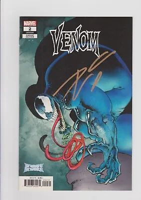 Buy Venom #2 1:25 Keith Variant Cover Signed By Cates • 50£
