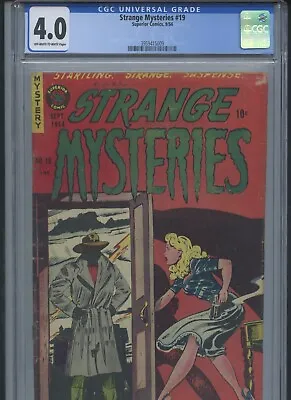 Buy Strange Mysteries #19 1954 CGC 4.0~ • 159.69£