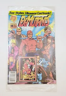 Buy Ex-Mutants #10, Brand New Sealed (Malibu Comics,1993) Skybox Hijack Trading Card • 10.31£