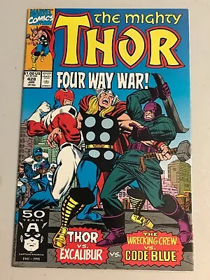 Buy The Mighty Thor #428 Nm Marvel Comics Copper Age 1991 • 3.99£