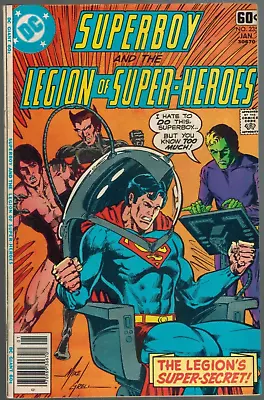 Buy Superboy Legion Of Super-Heroes 235  The Legion's Super-Secret  F/VF 1978 DC • 3.98£