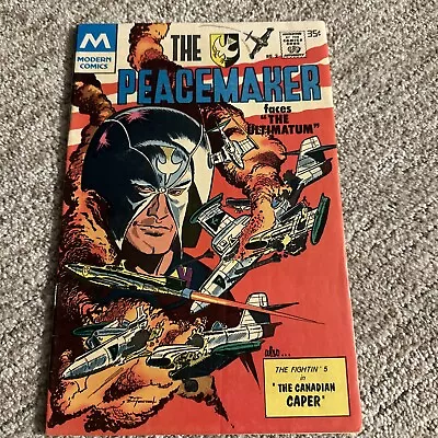 Buy The PEACEMAKER No. 2, Faces The Ultimatum Modern Comics 1978 Reprint • 8.43£