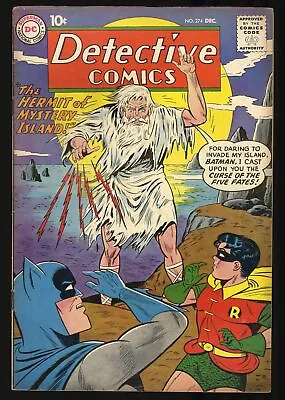 Buy Detective Comics #274 FN+ 6.5 The Hermit Of Mystery Island! DC Comics 1959 • 90.13£