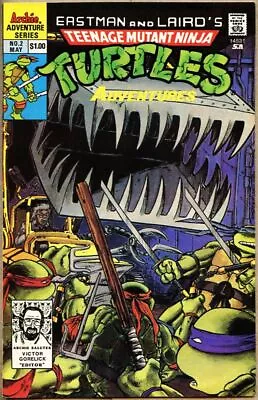 Buy Teenage Mutant Ninja Turtles Adventures #2-1989 Nm- 9.2 Archie 2nd Series 2nd Pr • 11.38£