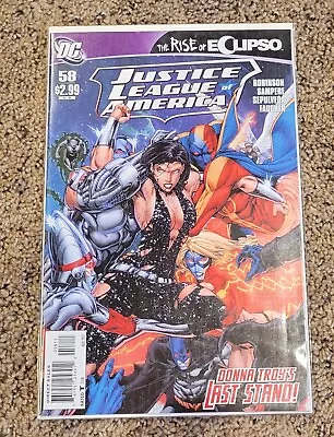 Buy Justice League Of America #58 Comic Book Eclipso - DC • 1.60£