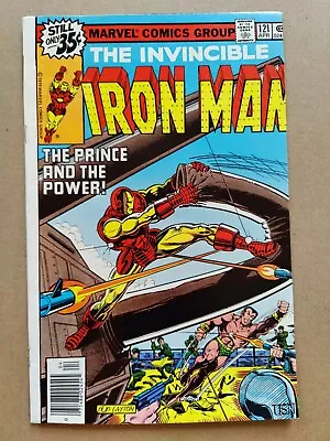 Buy The Invincible Iron Man #121 Demon In A Bottle Namor 1978 VF • 6.32£