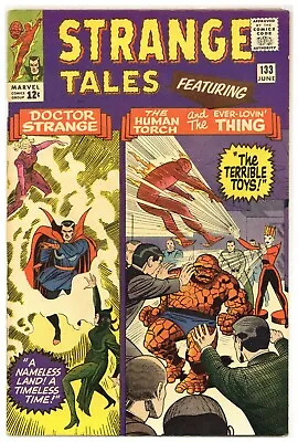 Buy Strange Tales 133 Kirby Cvr Ice Queen Human Torch Ditko Powell 1965 Marvel D620 • 40.37£