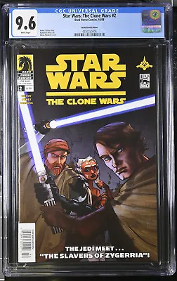 Buy Star Wars: The Clone Wars #2 CGC 9.6 - Newsastand Edition - Ahsoka • 305.86£