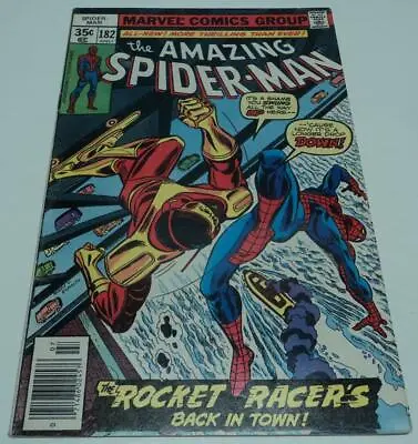 Buy AMAZING SPIDER-MAN #182 (Marvel Comics 1978) Peter Proposes To Mary Jane (FN+) • 6.80£