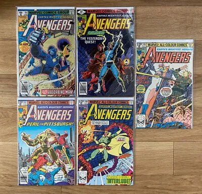 Buy Avengers 195, 1st TASKMASTER/185, Origin Quicksilver Scarlet Witch + 184/192/194 • 29.50£