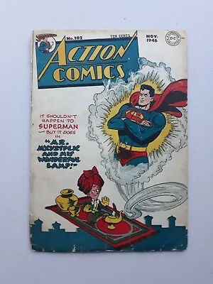Buy Action Comics #102 1946 Wayne Boring Mr. Mxyztplk Cover • 233.23£
