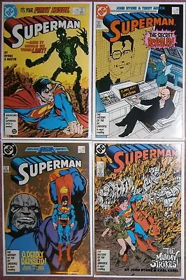 Buy SUPERMAN #1  2 3 5 (1987) DC COMICS By BYRNE & AUSTIN   VF/NM Copies Bag/board • 9£
