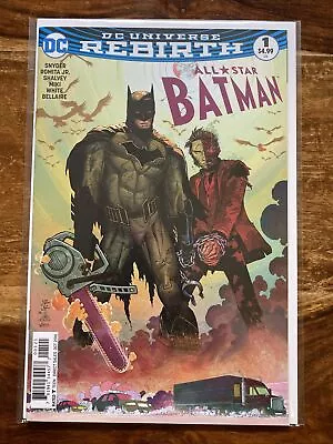 Buy All-Star Batman Issue 1. 2016. John Romita Jr Variant Cover. Key Issue. NM- • 0.99£