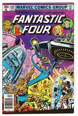 Buy Fantastic Four #205 (1961) 1st Full App Nova Corps Skrulls 1979 Bagged/boarded • 17.58£