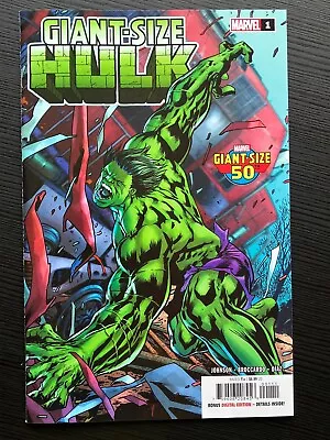 Buy Marvel Comics Giant Size HULK #1 New Adult 50th Edition 2024 One Shot • 6.99£
