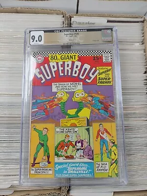 Buy Superboy 129 Cgc Pedigree Grade 9.0 • 332.06£