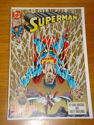Buy Superman #71 Vol 2 Dc Comics Nm (9.4) Condition September 1992 • 3.99£
