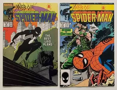 Buy Web Of Spider-man #26 & #27 (Marvel 1987) FN+ & VF Condition. • 14.62£