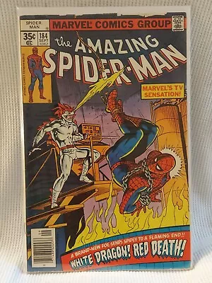 Buy Amazing Spider 184 Vf/Fn Condition • 10.66£