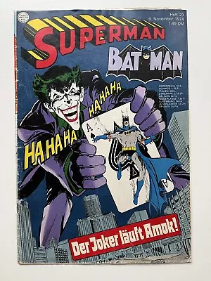 Buy Batman #251 GERMAN VARIANT VG Classic Neal Adam Joker Cover DC Comics Import • 59.50£