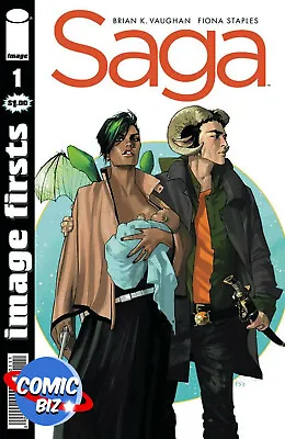 Buy Image Firsts Saga #1 (2022) Current Printing Bagged & Boarded Image Comics • 3.25£