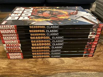 Buy Deadpool Classic 1-10 Graphic Novel Bundle • 200£