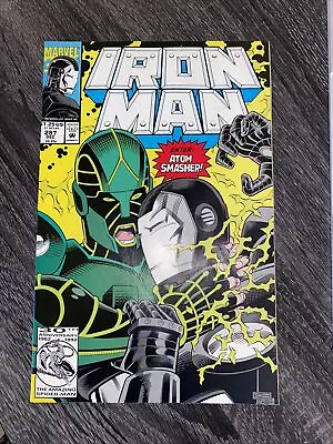 Buy Iron Man #287 1st Appearance Of Atom-Smasher 1992 Marvel Comics • 8£