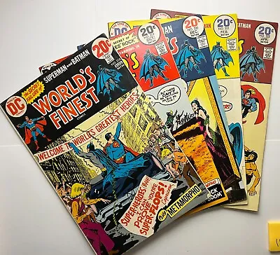 Buy World's Finest #s 218 219 220 221 222 DC Comics 1972 1973 • 17.39£