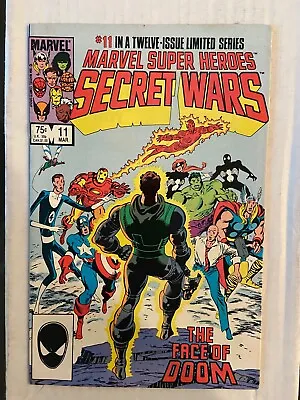 Buy Marvel Super-Heroes Secret Wars #11 Comic Book • 6.35£