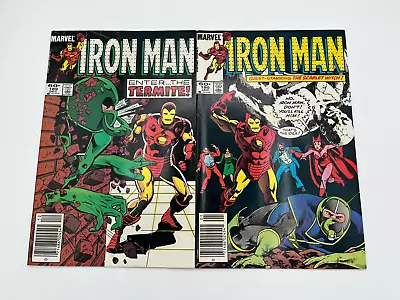 Buy Iron Man #189 & #190 Marvel Comics 1984 Pre-Owned Very Good • 12.78£