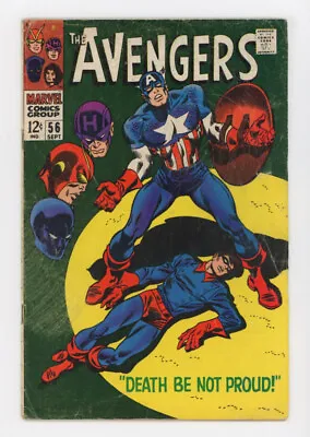 Buy Avengers 56 Death Of Bucky Storyline, Affordable Marvel Silver Age • 18.48£