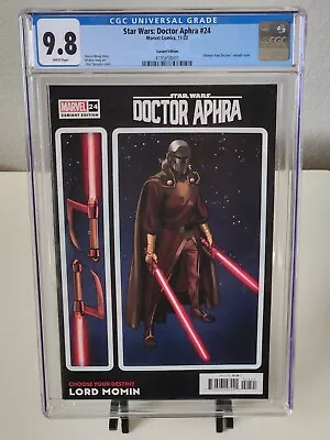 Buy Star Wars:  Doctor Aphra #24 Sprouse Variant CGC 9.8 1st App Dark Seekers • 39.44£